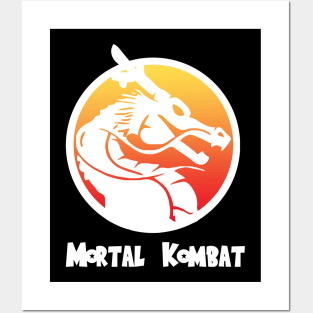 Mortal Kombat Shenron White Posters and Art